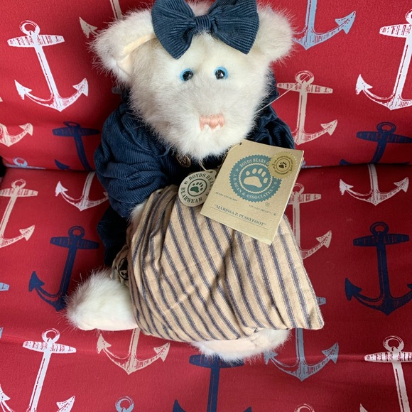 Boyds Bear White Cat - Picture 2 of 8